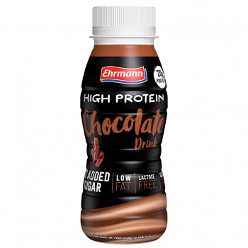 Ehrmann High Protein Drink - RTD - Chocolate -12 x 250 ml PET Flasche