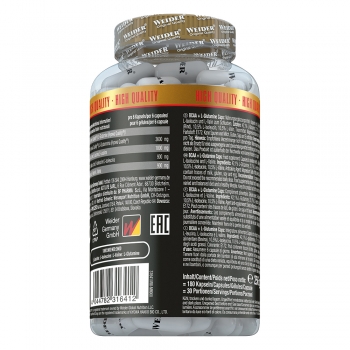 WEIDER® BCAA + L-Glutamine Caps