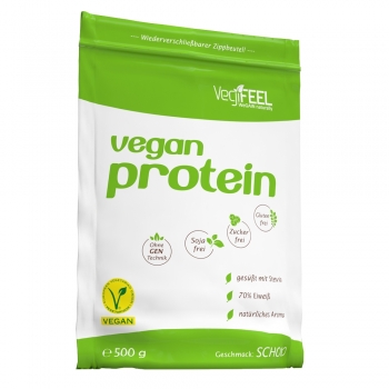 VegiFEEL - Vegan Protein - 500 g Zip-Beutel