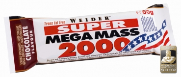Weider 60g Mega Mass 2000 - 24 Stück pro Karton