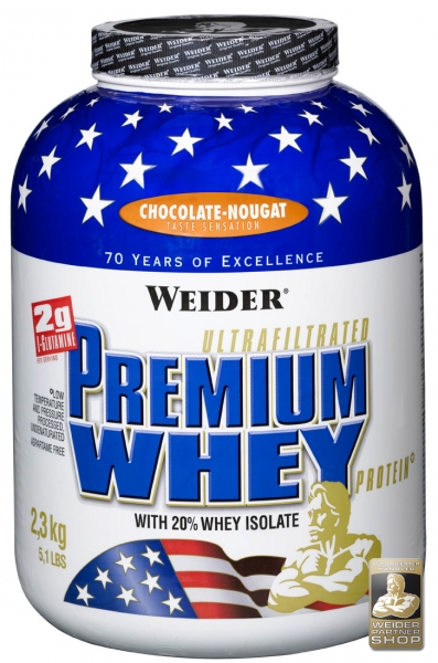 Weider Premium Whey Protein 2,3kg / 500g